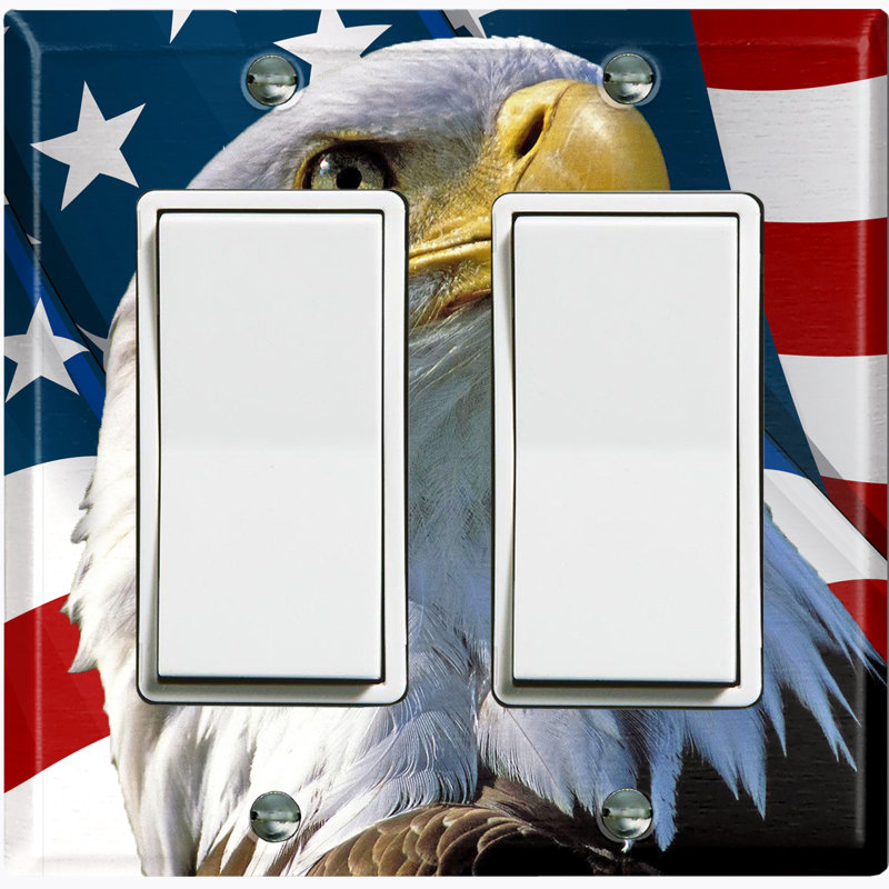 Plaque murale décorative / bascule Patriot Eagle