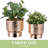 Handmade Metal Pot Planter-1786027060