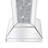 Abbottsford Tall Pedestal Mirrored Glass Top End Table