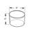 Clear Acrylic Cylinder Display, Plastic Round Container and Riser