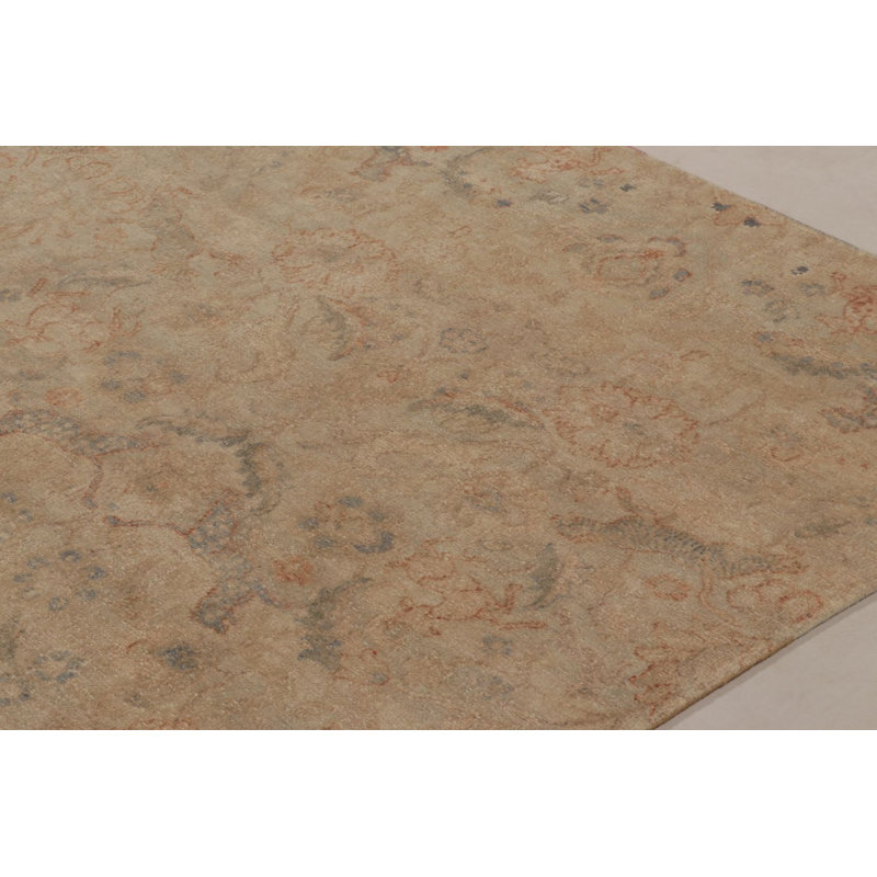 Modern Classics Silk Floral Area Rug, Rectangle 8' x 10'