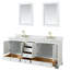 Ensemble de meuble-lavabo double 80 "avec miroir Deborah-97761490-97761278-97761274