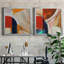 Blue Orange I Blue Orange I - ensemble de 2 cadres photo-948632052-948632040-946958469