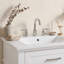 Meuble-lavabo 24 po avec lavabo en céramique, tiroir rabattable et 3 tiroirs-132915234