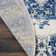 Burnie Oriental Blue/Ivory Area Rug