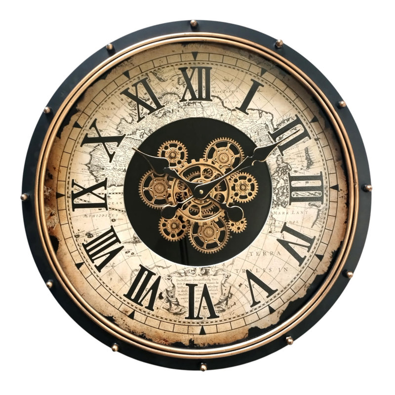 Metal Wall Clock