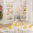 Phippen 2-pieces Nursery Floating Shelf, 43.7" H x 22.8" W Floating Bookcase-340183458