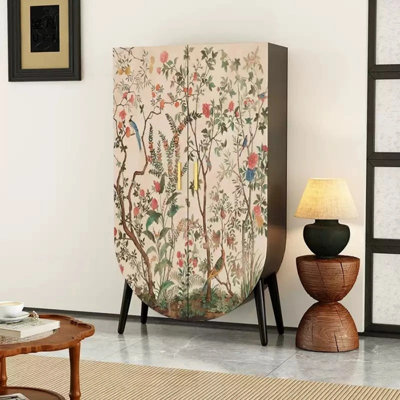Armoire moderne à double porte minimaliste