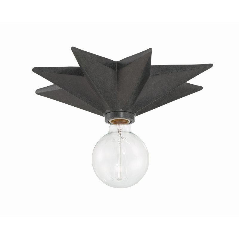Gujral Steel Flush Mounted Sconce