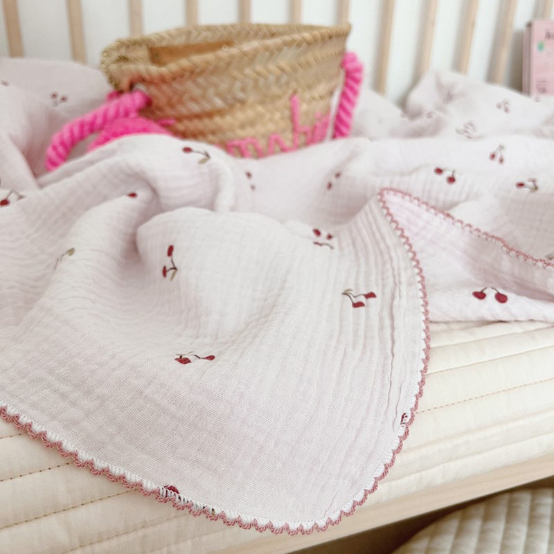 Couverture mignonne pour bébé en coton