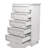 Kolya - 5 Drawer Chest - Blanc Finish-318159151