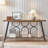 Unique 63" Console Table with Charging Station and Storage Shelf-105532774