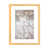 Toile avec cadre en bois beige est en rupture de stock