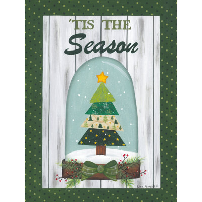 «Tree Snow Globe On Canvas» par Lisa Kennedy, reproduction