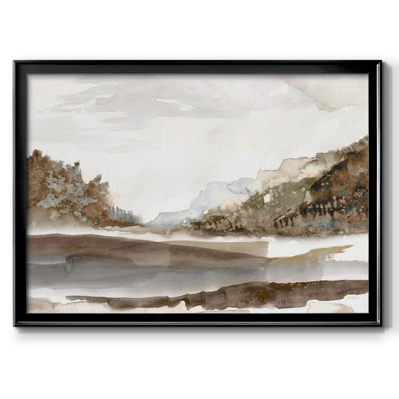 Mountain Time, reproduction d'art sur toile, Noir, H 26 po x l 38 po x P 1,5 po