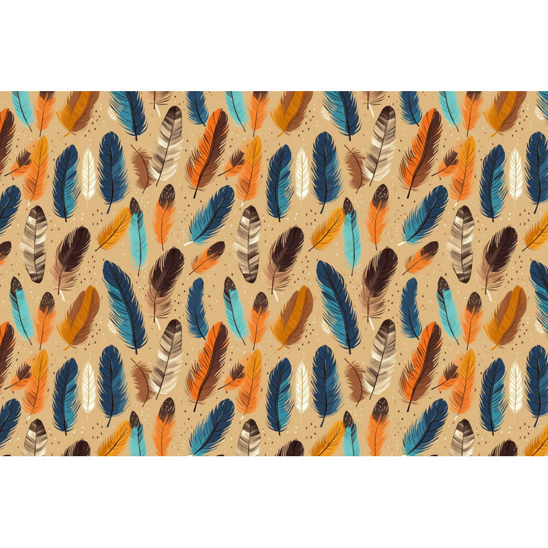 Rideaux Boho, rideaux occultant Mid-Century, rideaux artistiques, L 50 po x L 84 po