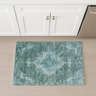Machine Washable Indoor/Outdoor Hashlamoun ACN2321 Global Rug