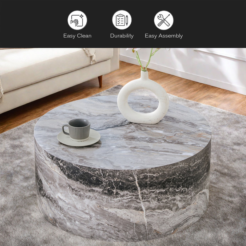 table basse, Gris