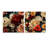 White Timeless Peony Elegance Wonderland - Abstract Acrylic Wall Art Glass Set Of 2-103925052