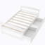 Lit plateforme simple avec deux tiroirs-1648579834