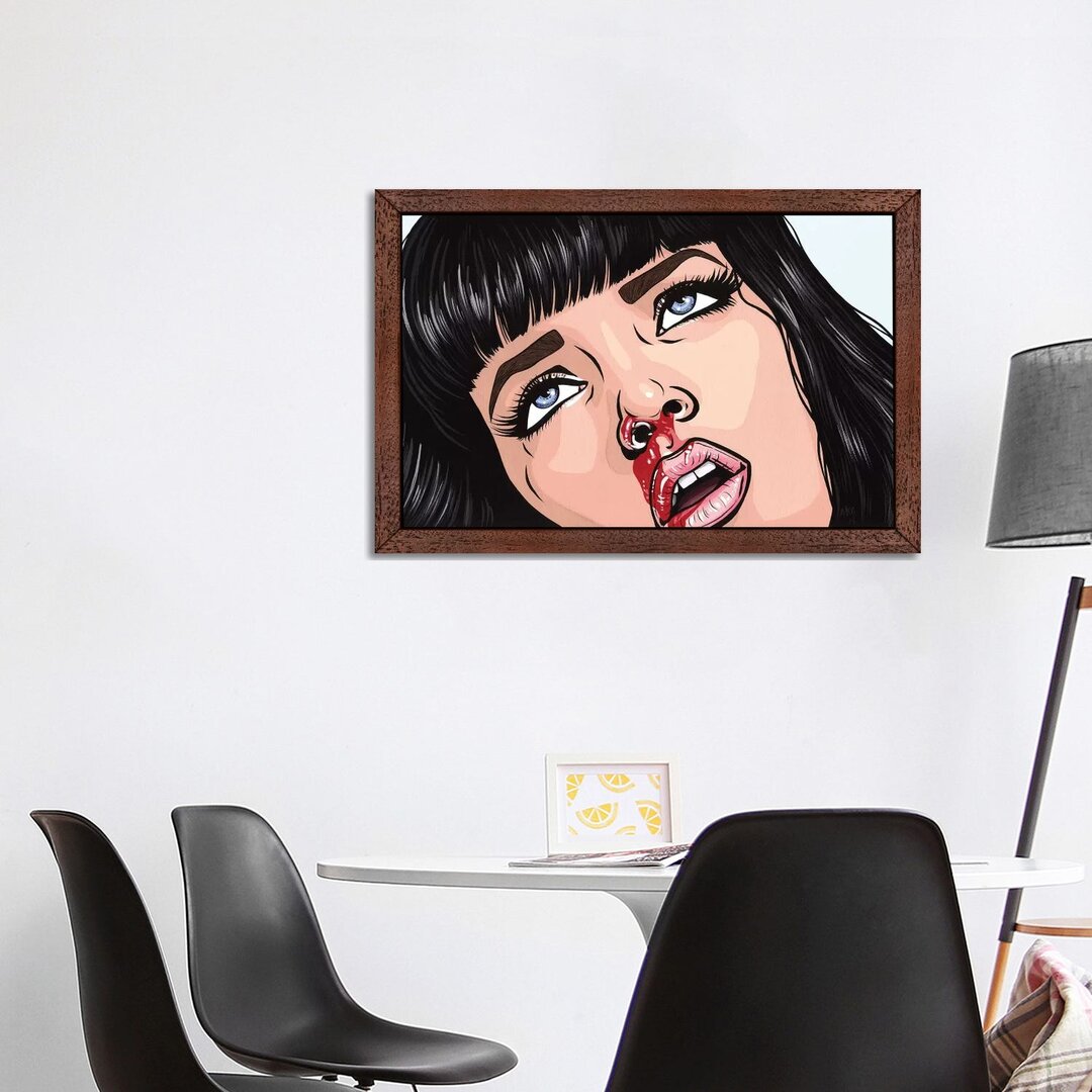 Leinwandbild Mia Wallace von Allyson Gutchell