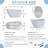 59 Inch Acrylic Freestanding Bathtub In Glossy White | Stylish Deep Soaking Bathtub  |  Pop-Up Drain  |  Integrated Overflow