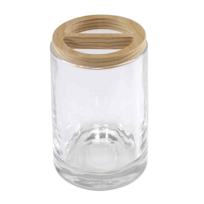 Izod Cove Toothbrush Holder, Clear