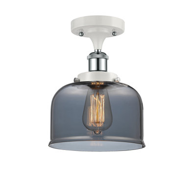 Oxfield Glass Semi Flush Mount