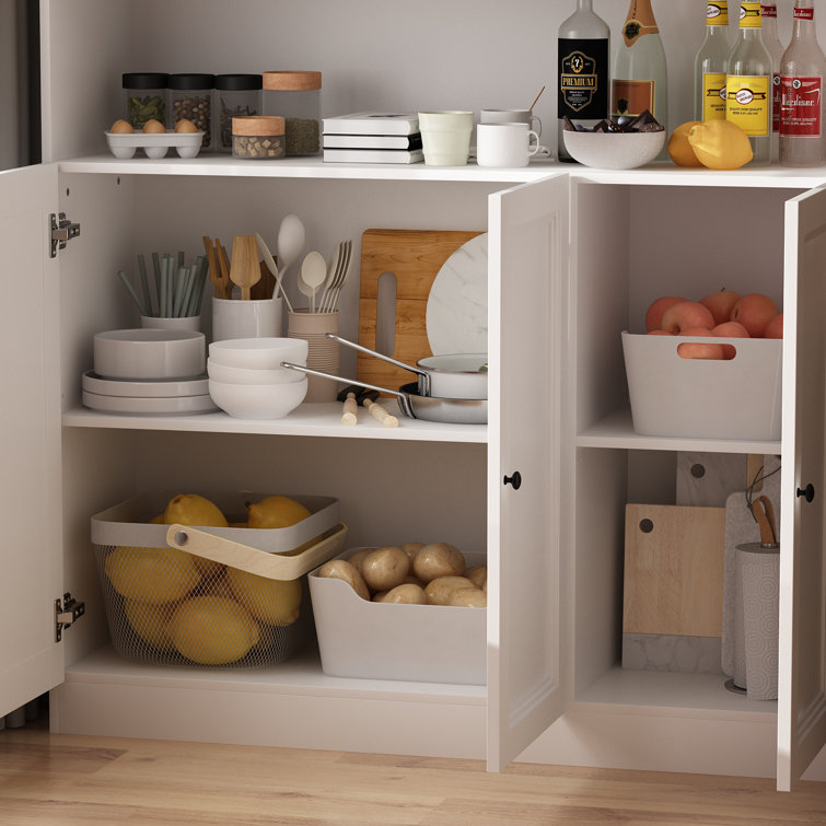 Elinna 48.4 Kitchen Pantry Winston Porter Finish: White