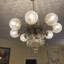 8 - Light Globe Glass Chandelier