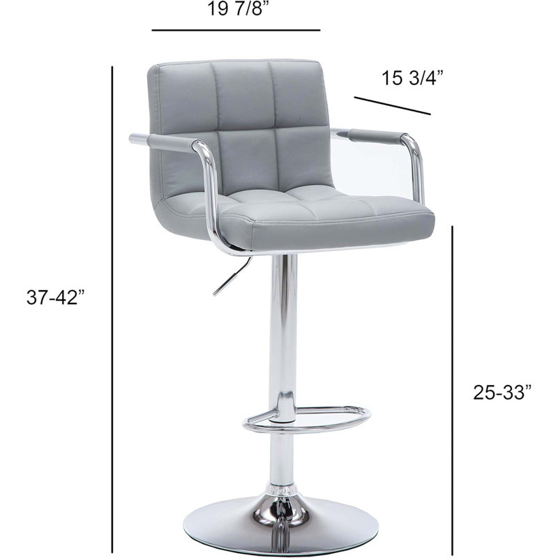 Tabouret de bar Contemporary, Gris