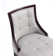 Upholstered Counter Stool with Solid Wood Frame