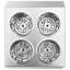 Stainless Steel Square Utensil Holders/Pots/Jars