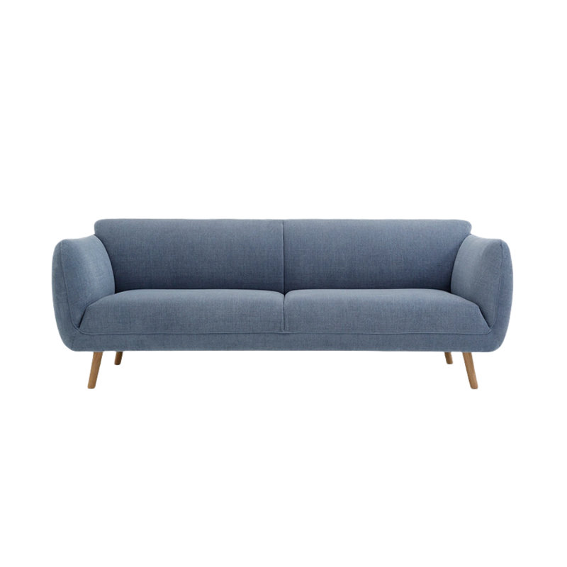 Creative Leisure Sofa Upholstered 82.6'' Sofa, Blue