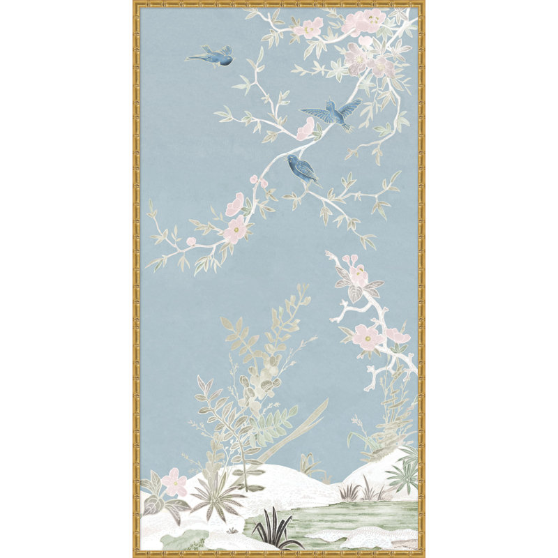 Spring Haven Chinoiserie 3 Painting by Lillian August
