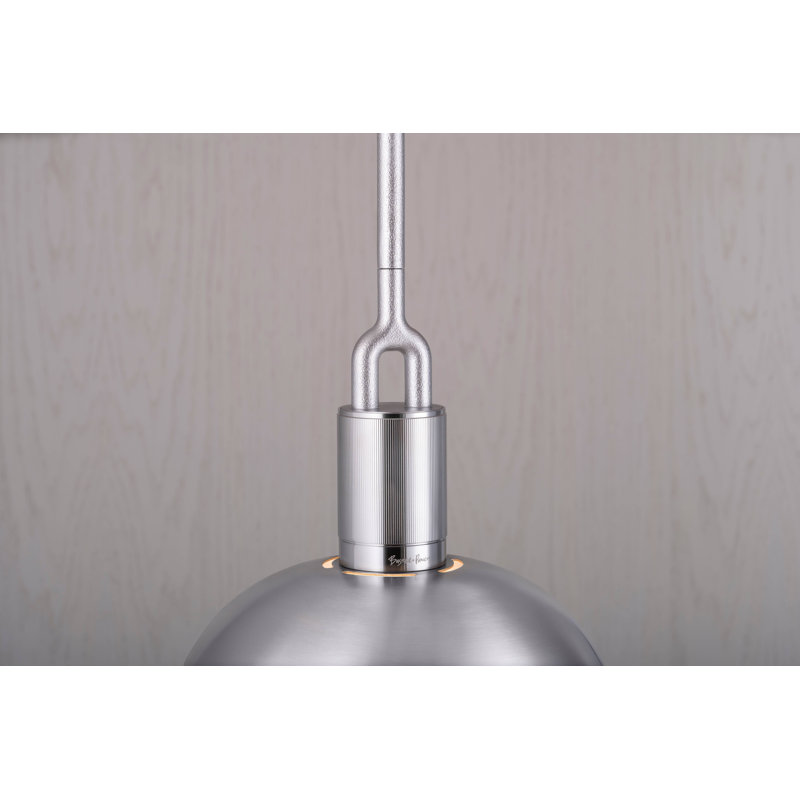 Luminaire suspendu fourche / abat-jour / grand, Acier
