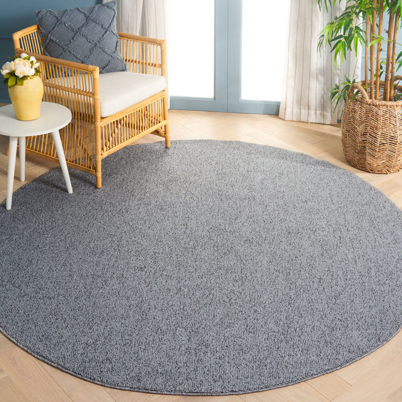 Vena River Performance Rug, Round 6'7"