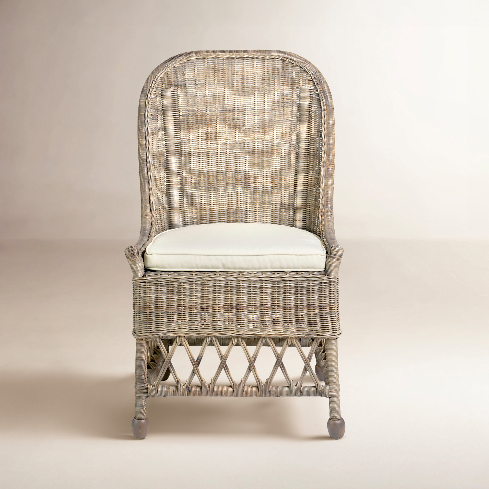Janessa Side Chair, Gray Wash