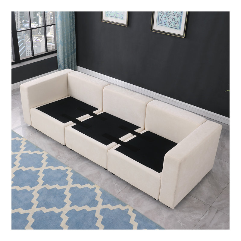 Canapé modulaire modulaire 3 pièces