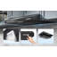 Black 60cm Under Cabinet Wall-Mount Cooker Range Hood with 3-Speed Modes