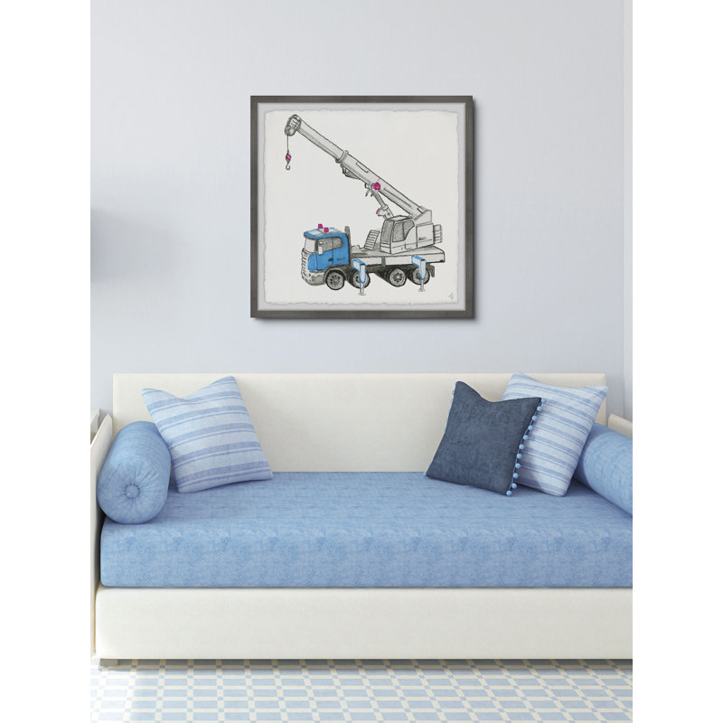 Thom Tow Truck - Print, 41cm H x 41cm W