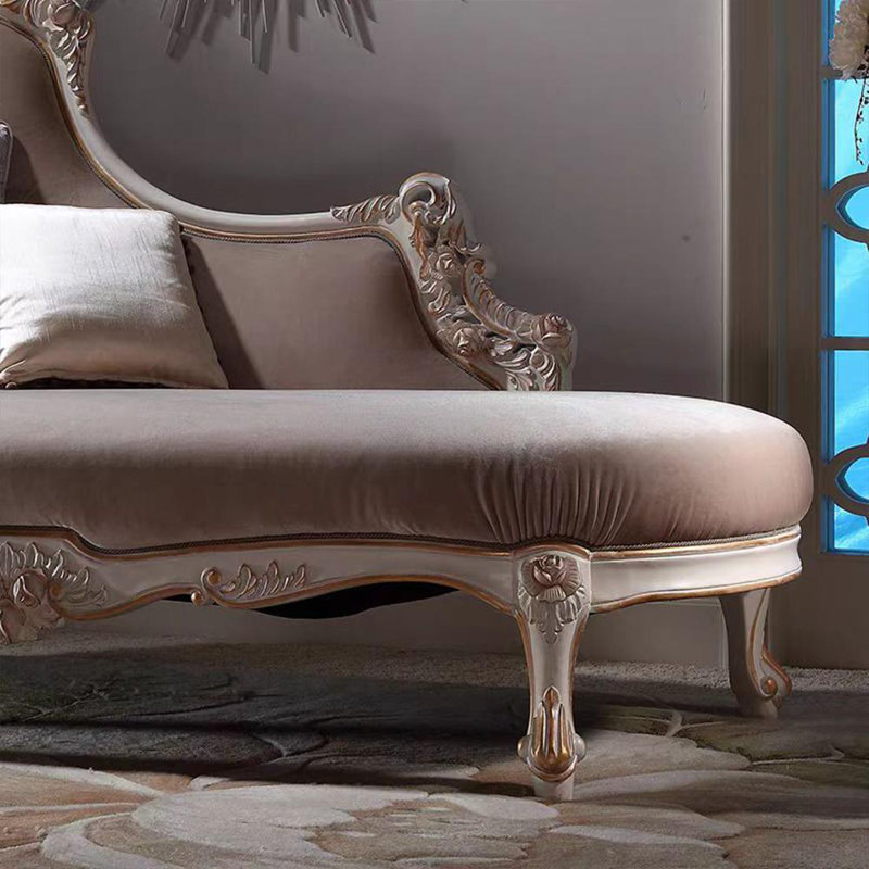 Chaise d'art sculptée à la main, Orienté à gauche (vu de face)