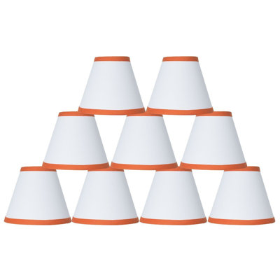 5 in. H Cotton Empire Lamp Shade