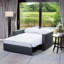 Bevers 2 Seater Linen Blend Sofa Bed-951418624