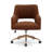 33'' H Boucle Upholstered Rolling Task Chair-662484172