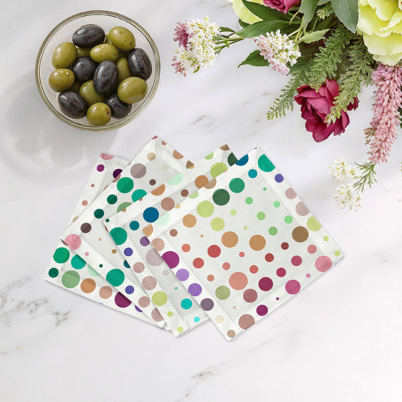 Mod Confetti Square Napkins, Andre