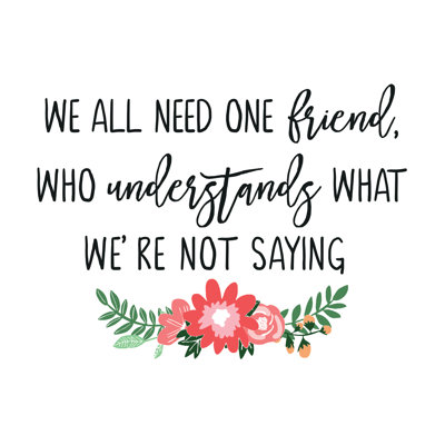 Need A Friend - Wrapped Canvas Art Prints