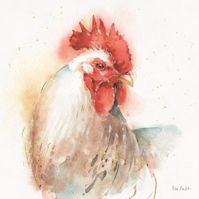 «Farm Friends V» par Lisa Audit - peinture sur toile tendue