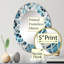 Veeren - Miroir mural moderne ovale-1947628007