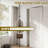 Adjustable Tension Pole Coat Rack With 12 Hooks, Freestanding Clothes Hanger Stand For Bedroom, Living Room, Entryway, Kitchen, Bathroom, And Office